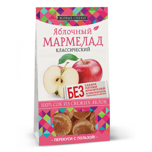 Мармелад яблочный Классический, 90г